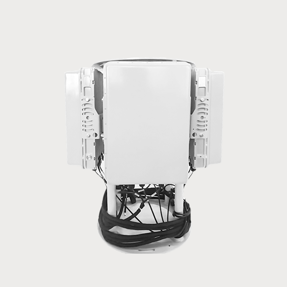 The radar host is mainly composed of four independent radar fronts and an integrated control box, which is mainly used for the detection, early warning and target indication of UAVs in the monitoring area