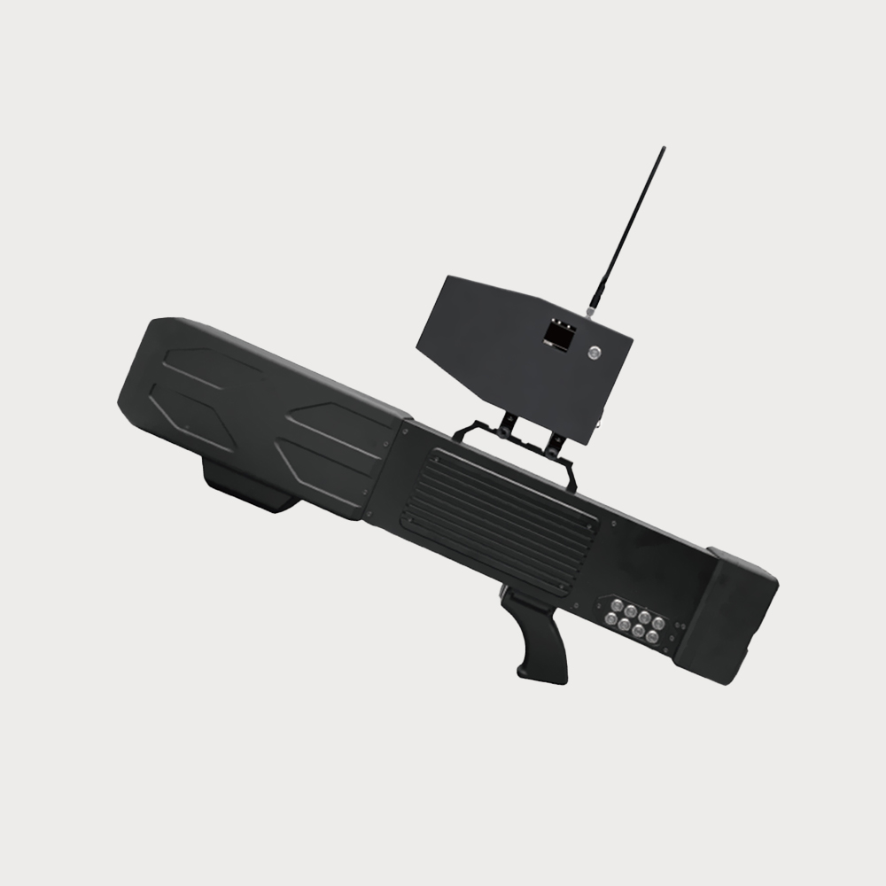 The integrated countermeasure equipment integrates UAV detection and direction finding and strike functions