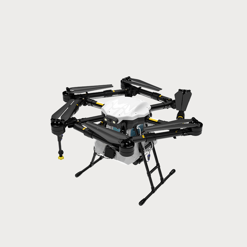 Large intelligent agricultural drone spraying and fertilizing 22L agricultural plant protection machine is portable UAV JR-JAS80