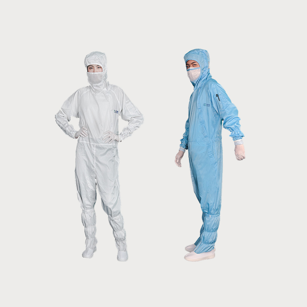 JR1155 Cleanroom Jumpsuit With Side Zipper