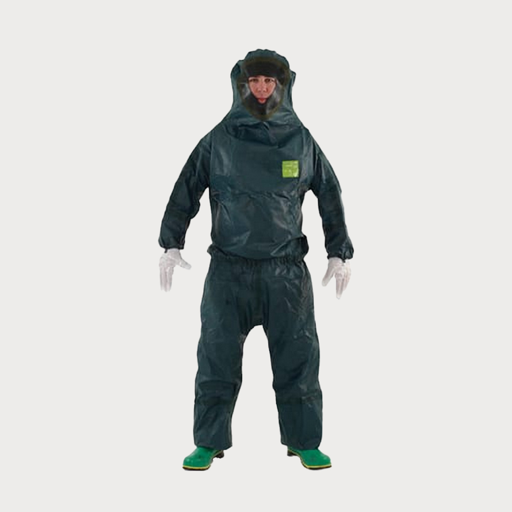 Ansell one-piece chemical protective clothing