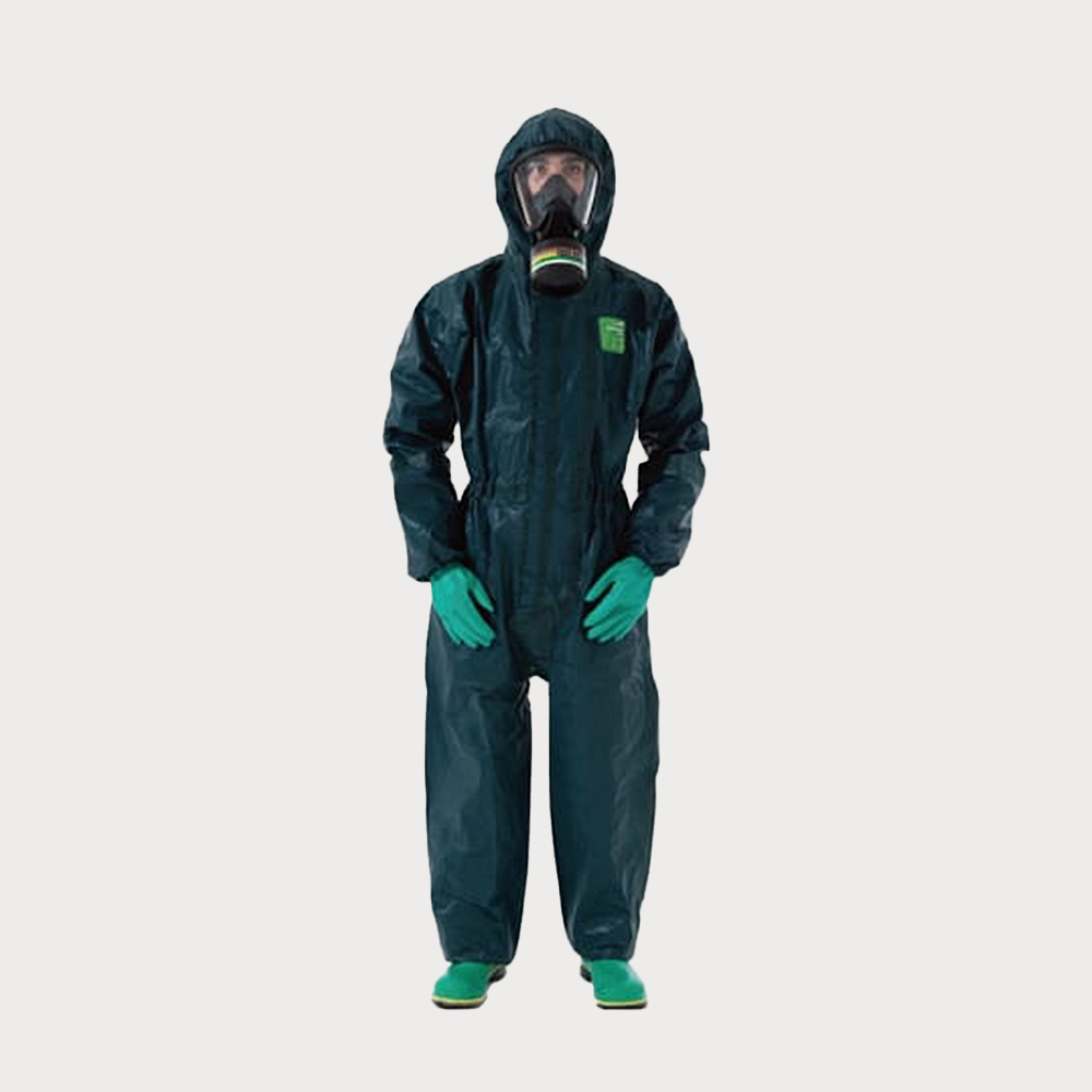 Ansell one-piece chemical protective clothing