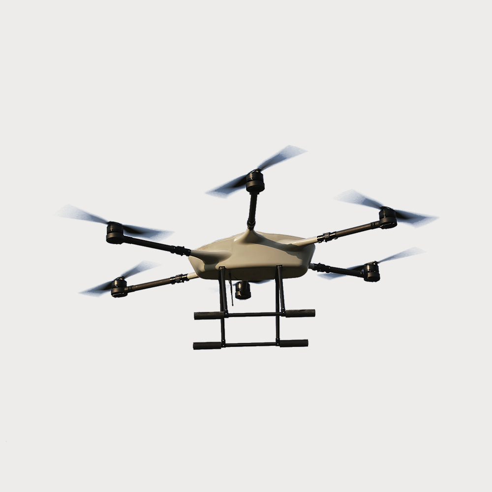 Pro Electric UAV Six rotor unmanned aerial vehicle platform