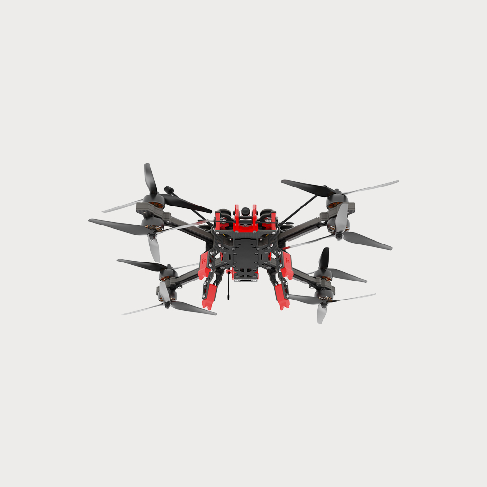 Redundant ESC and motor configuration GPS module pre-installed UAV