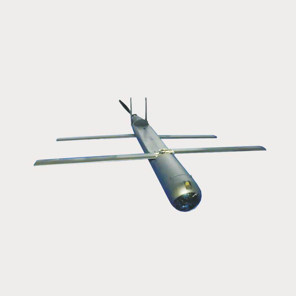 Tubular launch folding wings Flying grenades